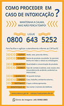 Como proceder em caso de intoxicação Como proceder em caso de intoxicação